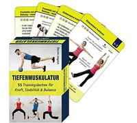 Trainingskarten: Tiefenmuskulatur: 55 Trainingskarten für Kraft, Stabilität & Balance