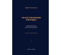 Traité d'économie politique