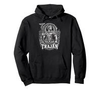 Trajano Gloria del Imperio Emperador Romano SPQR Sudadera con Capucha