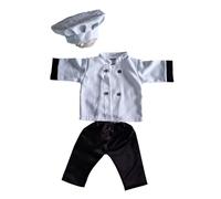 Traje Accesorios Fotografía Para Bebé Niña Niño Sombrero Para Recién Nacido Abrigo Cocinero Disfraz Para Foto Disfraz Para Recién Nacidos Traje Para Fotografía Fiesta 3 Uds.