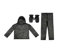 Traje Anti Moscas de Cuerpo Completo - Chaqueta con Capucha y Pantalones Anti Moscas para Exteriores - Incluye Guantes Ropa Protectora de Sellado Ajustado para Montaña Caza Actividades
