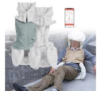 Traje AnticaíDa Inteligente Con Alarma De Monitoreo Remoto, Traje Ligero Con Airbag Inteligente, Ropa Protectora Emergente De 0.08 S Para Personas Mayores Con Problemas De Salud,Green(Ms)-XXL