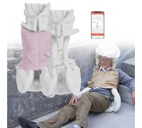 Traje AnticaíDa Inteligente Con Alarma De Monitoreo Remoto, Traje Ligero Con Airbag Inteligente, Ropa Protectora Emergente De 0.08 S Para Personas Mayores Con Problemas De Salud,Pink(Ms)-3XL