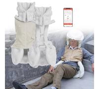 Traje AnticaíDa Inteligente Con Alarma De Monitoreo Remoto, Traje Ligero Con Airbag Inteligente, Ropa Protectora Emergente De 0.08 S Para Personas Mayores Con Problemas De Salud,Beige(Ms)-M
