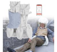 Traje AnticaíDa Inteligente Con Alarma De Monitoreo Remoto, Traje Ligero Con Airbag Inteligente, Ropa Protectora Emergente De 0.08 S Para Personas Mayores Con Problemas De Salud,Blue(Ms)-XXL