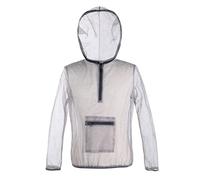 Traje antimosquitos con capucha Red para mosquitos Ropa de protección contra insectos de malla de verano Transpirable A prueba de insectos Protección ligera contra mosquitos para pescar Acampar