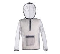 Traje antimosquitos con red para mosquitos con capucha Malla de verano Ropa de protección contra insectos Transpirable A prueba de insectos Protección ligera contra mosquitos para pescar Acampar