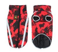 Traje cálido y resistente al viento para perro pequeño, regalo de invierno, traje grande para cachorros con tiras reflectantes, ropa de invierno para perros pequeños