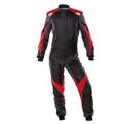 Traje Carreras One EVO Negro/Rojo Talla 46 Fia 8856-2018