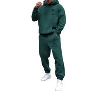 Traje casual de manga larga con capucha y estampado de coco para hombre, traje de cuerpo completo para hombre, -, XL