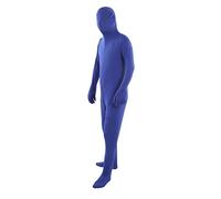 Traje Chromakey, Ligero y Transpirable Operación Flexible Pantalla a Color Uniforme Traje de Clave Buena Elasticidad con Cremallera Oculta para Estudio Fotográfico para Webcasting (160cm)