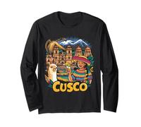 Traje Cusco Inca Souvenir Viaje Perú Vacaciones Peruano Manga Larga