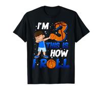 Traje de 3er cumpleaños para niño de Baloncesto de 3 años Cool B-Day Camiseta