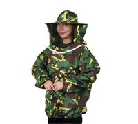 Traje De Abeja Traje de apicultura profesional for principiantes, apicultores comerciales, capucha, velo y sombrero.(Color 1)