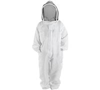 Traje de abeja XXL, traje de apicultura de cuerpo completo con velo, capucha, sombrero, trajes para apicultores, ropa protectora a prueba, 1 ud.