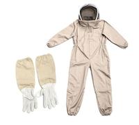Traje de Apicultor Profesional con Velo,Traje de Abejas,Traje de Apicultura con Guantes,Ropa Apicultura Protección Cuerpo Completo Hombres Mujer para Apicultura Transpirable Anti Avis(Size:xl,Color:a)