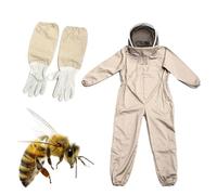 Traje De Apicultura Protector Con Capucha Desmontable - Chaqueta Para Resistentes A Punción | Apiary Safety Uniforme Outfit Apicultor Apicultor Protectora