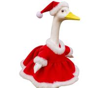 Traje de aves acuáticas para estatuas de césped, poliéster impermeable, ajuste estándar de 23 pulgadas y temas festivos Conjunto de decoración para exteriores de disfraz de aves acuáticas constante