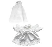 Traje de aves acuáticas para estatuas de césped, poliéster impermeable, ajuste estándar de 23 pulgadas y temas festivos Conjunto de decoración para exteriores de disfraz de aves acuáticas constante