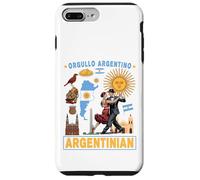 Traje de bandera argentina para niños, idea de raíces hispanas argentinas Carcasa para iPhone 7 Plus/8 Plus