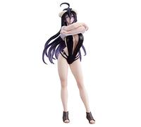 Traje de baño Anime Chica Figura Albedo Figura de pie posición PVC Estatua Modelo Adorno Coleccionable