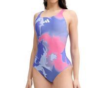 Traje de baño Azul Mujer Adidas Tie Dye Aop, azul, XS