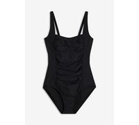 bonprix Bañador moldeador negro 4XL EUR