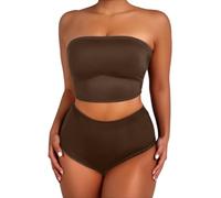 Traje De BañO De Dos Piezas para Mujer,2024 Traje De BañO De Bikini Dividido Lindo Y Sexy para Mujer Traje De BañO De Cintura Alta Bikini Sexy Push Up Trajes De BañO De Playa De Dos Piezas