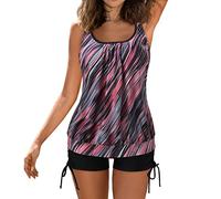 Traje De Baño De Una Pieza con Cuello En V Profundo para Mujer Tankini Traje Baño Adelgazante para Mujer Conjunto Ocio Tallas Grandes Tankini Dos Piezas Tallas Grandes Bañador Tipo Tanga