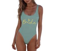 Traje de baño de una pieza para mujer, sin mangas, estampado y espalda abierta, clásico de día, traje de baño de fácil cuidado, opción de viaje en clima cálido, estilo práctico junto a la piscina