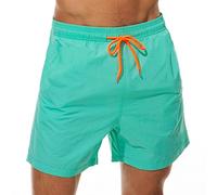 Traje de baño disolvente, Pantalones Cortos de Broma, Regalo Divertido para Hermano, Novio, Despedida de Soltero, Fiesta en la Playa en la Piscina, Azul Cian, XX-Large