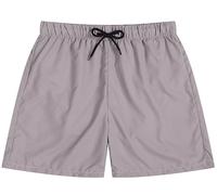 Traje de baño disolvente, pantalones cortos de broma, regalo divertido para hermano, novio, despedida de soltero, fiesta en la playa en la piscina, Gris-Carbón, Large