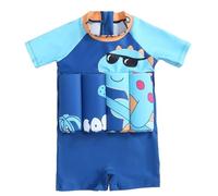 Traje De Baño Flotante para Niños Pequeños | Traje Flotador Manga Corta,Chaleco Natación Rápido Secado Motivo Dinosaurio para Niños Niñas Piscina Playa Verano Deportes Acuáticos Natación Exterior