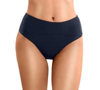 Traje De Baño Menstrual- Parte inferior de Bikini de Talle Alto para Grandes Tamaños Slip De Baño Corto De Playa Medias Fruncido Traje De Baño Abajo Encadenado Bajo Traje De Baño Cubriendo Pantalones