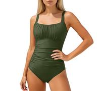 Traje de baño Monokini Conservador con Cobertura para un baño Sexy Confianza Que Da la Tranquilidad