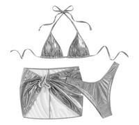 Traje De Baño Mujer 2 Piezas Deportivo - Bikini Mujer Braga Alta Brasileño Talla Grande Bikinis Reductor Biquini Push Up Bañadores Playa Swimwear con Relleno Vikinis para Mujeres Natacion Piscina