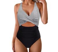 Traje De Baño Mujer Bañadores Tallas Grandes Trikini Moldeador Swimsuit Señora Adolescente Chica Fato Banho Mulher Ropa Piscina Vientre Plano Reductores Bañador