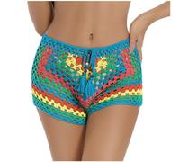 Traje De Baño Mujer Deportivos Reductor Braguita De Bikini Cómodasy Natacion Arena Vacaciones Playa Piscina Fiesta Surf(Blue, S)