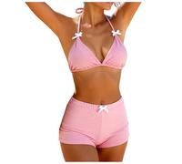 Traje De Baño Mujer Push Up Bikini Deportivo para Mujer Multicolor Bikinis Bañador Deportivo De Dos Piezas para Tallas Grandes Bikini Talle Talla Grande HT Y Braguita Talle Bajo Fiesta En El