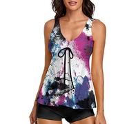 Traje De Baño Mujer Push Up Traje De Baño Reductores Tankini Conjunto De Trajes De Baño Reductor Barriga Sexy Bañadores Natación Deportivo Tankinis Talla Grande Menstrual Ropa De Surf Beachwear Oferta