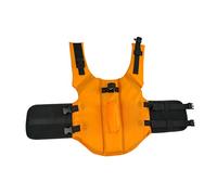 Traje de baño para Cachorros, Chalecos Salvavidas para Perros, Chalecos Salvavidas para Nadar, Chaleco Salvavidas y flotación, Chaleco Salvavidas para Cachorros (Naranja, 33x25x3cm)