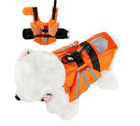 Traje De Baño para Cachorros | Traje De Baño De Alta Flotabilidad - Chaleco Flotante Reflectante Ajustable para Rescate De Cachorros En Piscina Natación Navegación Actividades Al Aire Libre Y