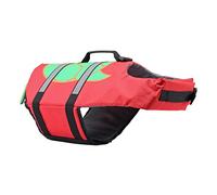 Traje de baño para Mascotas, Chaleco Salvavidas, Chaleco Reflectante, Abrigo Flotante para Perros, Mascotas, Chaqueta pequeña de Aventura, servilletero de ratán para Perros, Verano (Am)