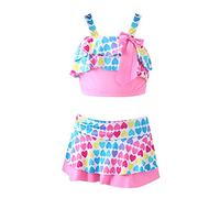 Traje de baño para niñas de 3 a 14 años, bañador para piscina, aguas termales, natatorio, 5t, Pk2., 3-4 años