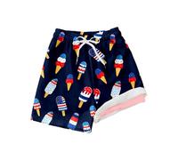 Traje de baño para niños con estampado de caricaturas, pantalones cortos de playa para niños en verano, natación y fiesta en la piscina, multicolor, 11-12 años