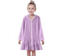 Traje de baño para niños y niñas Larga Mujer Negra