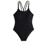 - Traje de baño para playas calientes, piscinas, baños de sol, UPF 50+, manga larga, con falda monocolor, 8-12 años, natación de verano, cómodo, elástico, fácil de limpiar, Negro , 10-11 años