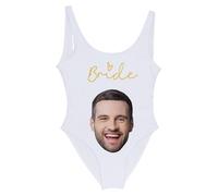 Traje de baño personalizado para mujer: traje de baño personalizado con cara de foto de una pieza traje de baño divertido traje de baño para novia mujer trajes de baño personalizados fiesta en la