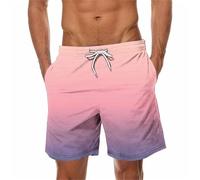 Traje De Baño Rosa Hombre Bermuda Jean Rebajas Estampado Calaveras Atrevidos Cuadros Hilo Marron Tortugas Bonitos Personalizados Precio Dad del Punto Pantalonetas Loose 38
