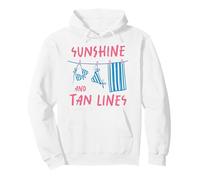 Traje de baño Sunshine and Tan Lines para Vacaciones en la Playa y Verano Sudadera con Capucha